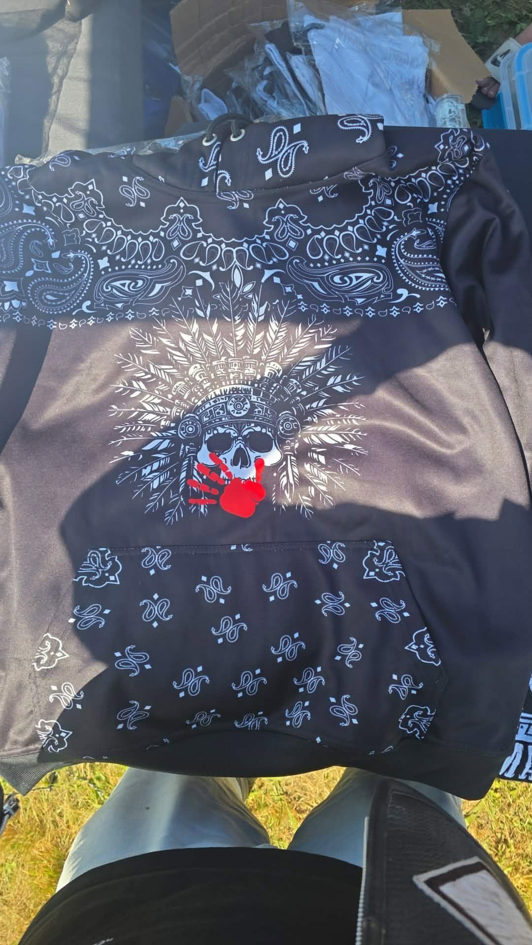 Black Bandana Track Suit